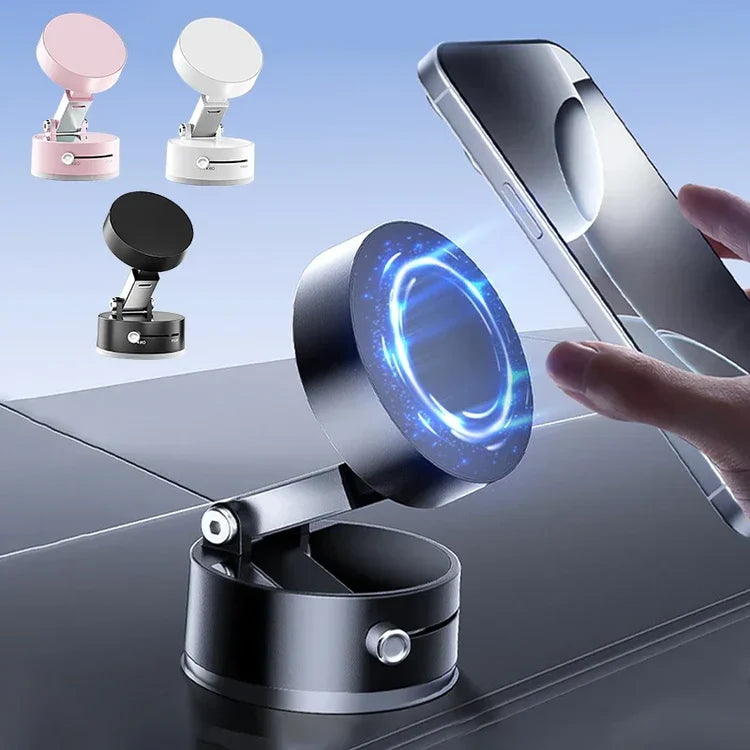 Vacuum Magnetic Phone Stand - Strong Durable Magnet
