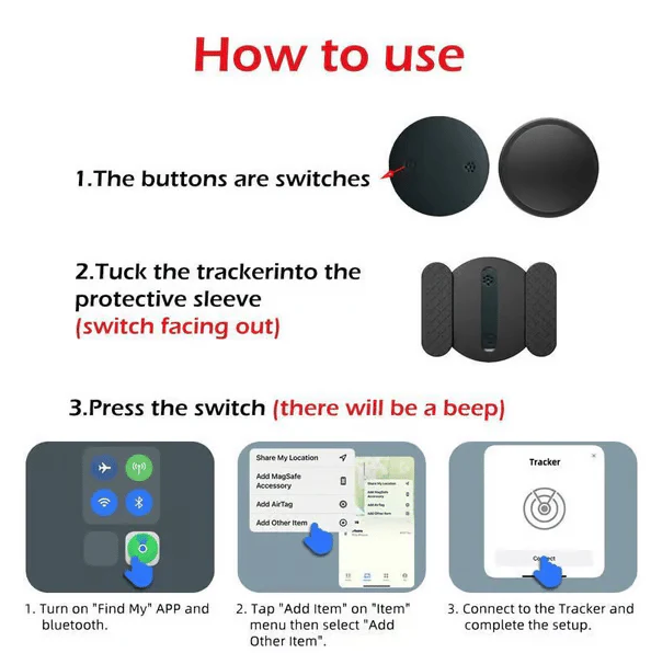Mini GPS Tracker - Real-Time Tracking Device