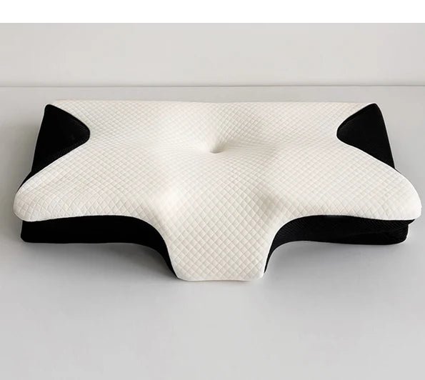Cervical Neck Pillow for Pain Relief – Cooling, Odorless Memory Foam with Ergonomic Butterfly Shape