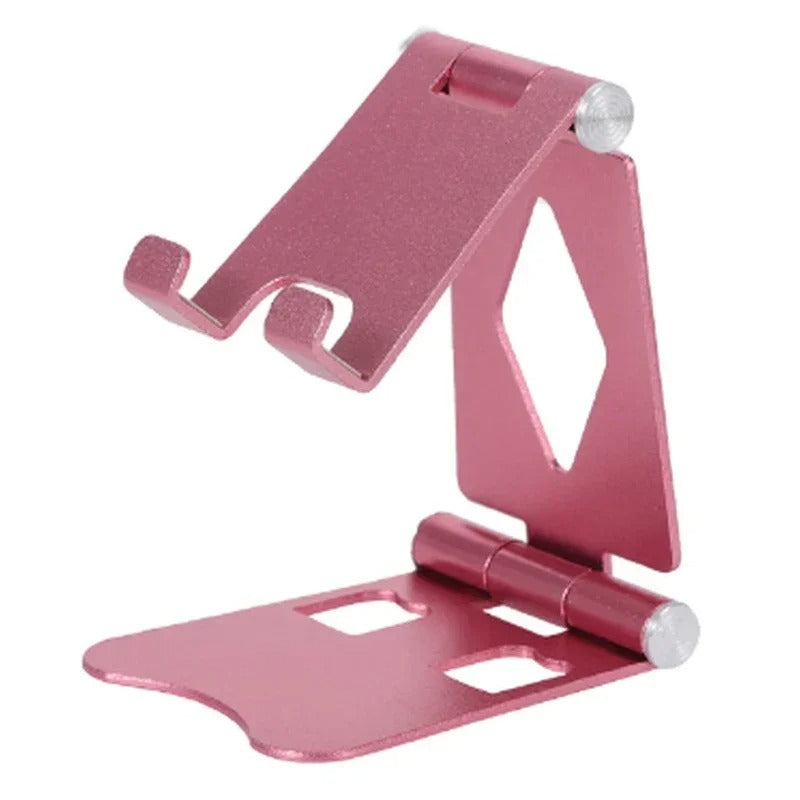 Dual Folding Phone Stand – Portable Desktop Holder Cradle Dock Compatible With All Phones & Tablets