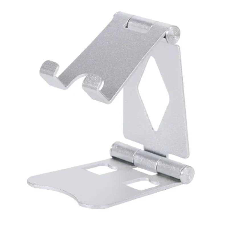 Dual Folding Phone Stand – Portable Desktop Holder Cradle Dock Compatible With All Phones & Tablets