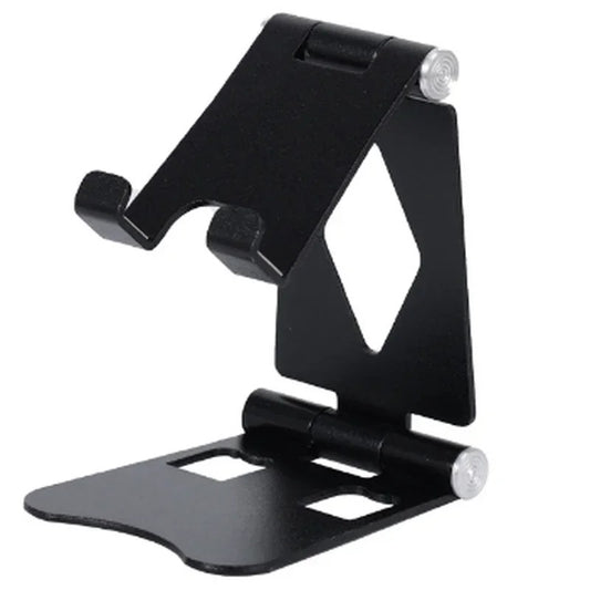 Dual Folding Phone Stand – Portable Desktop Holder Cradle Dock Compatible With All Phones & Tablets