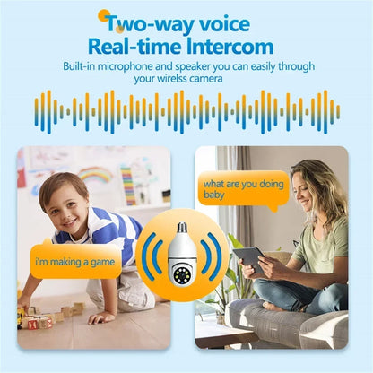 SmartLight 360 Security Camera – Wireless, 360 View, Motion Alerts & Night Vision